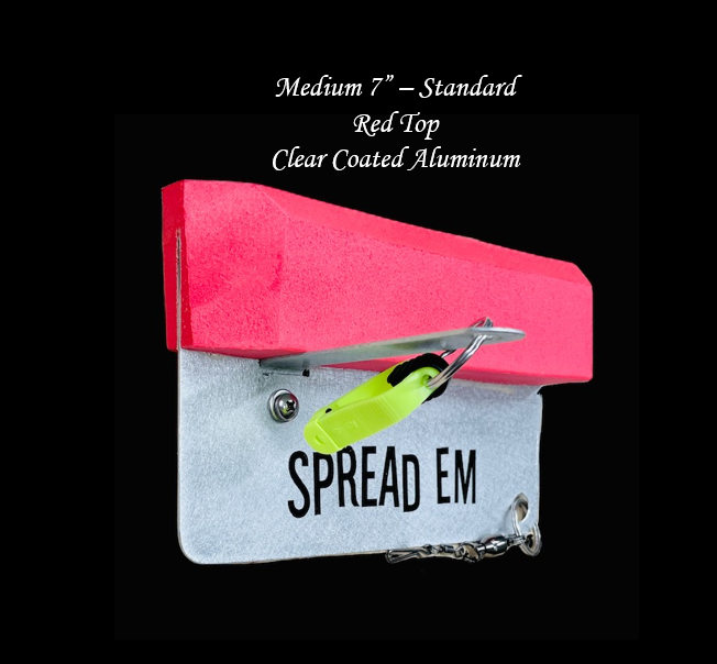 medium 7" (single board) red - standard | spread em planer boards Medium 7&#8243; (Single Board) Red &#8211; Standard | Spread Em Planer Boards s192476370309845574 p35 i7 w652