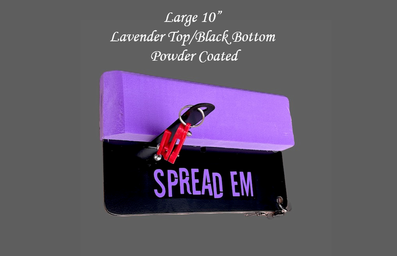 large 10” (single board) lavender/black - powder coated | spread em planer boards Large 10” (Single Board) Lavender/Black &#8211; Powder Coated | Spread Em Planer Boards s192476370309845574 p54 i8 w920